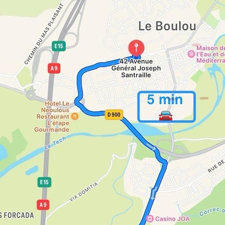 Appart Avec Chambre Lumineux Et Chaleureux Le Boulou Luaran gambar